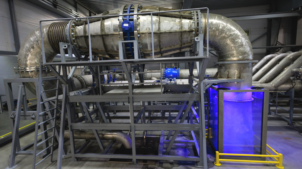 Рис.6 Система прямого сброса жидкости из меры вместимости (башни) проливной установки.jpg