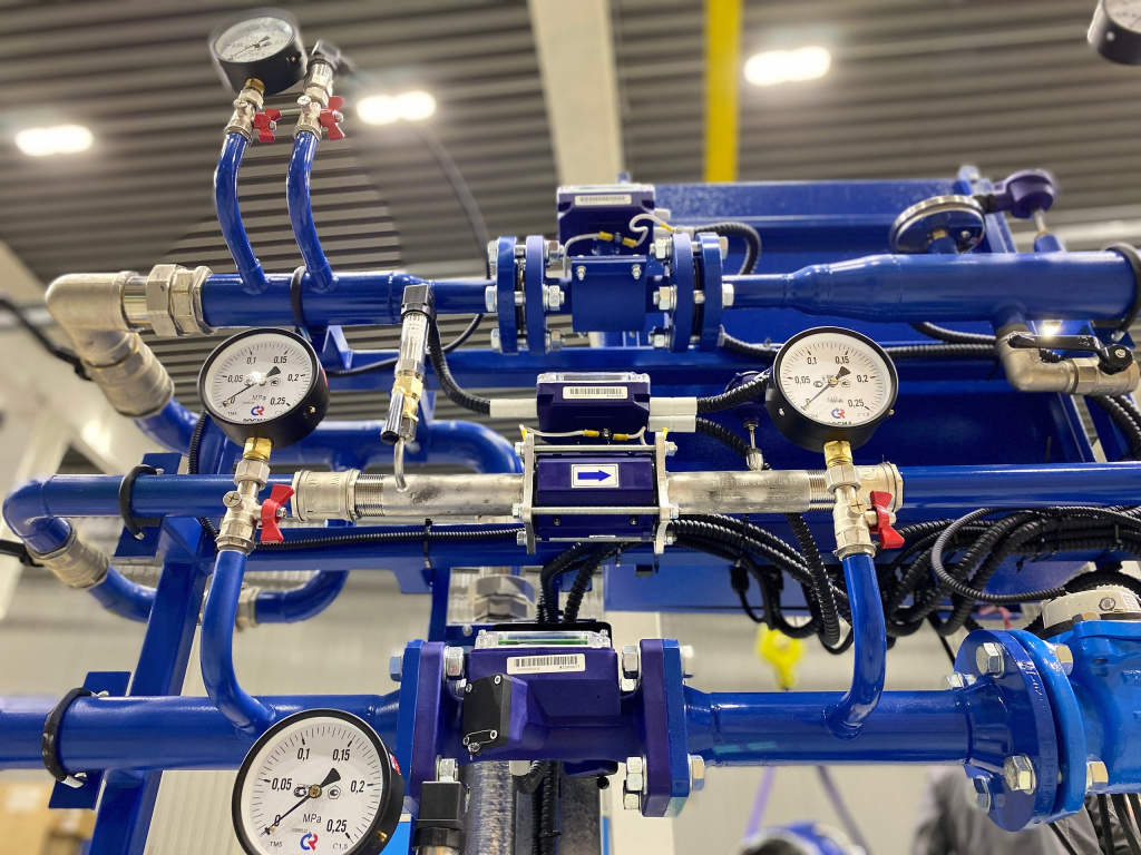 Элементы учебного стенда с оборудованием Взлет