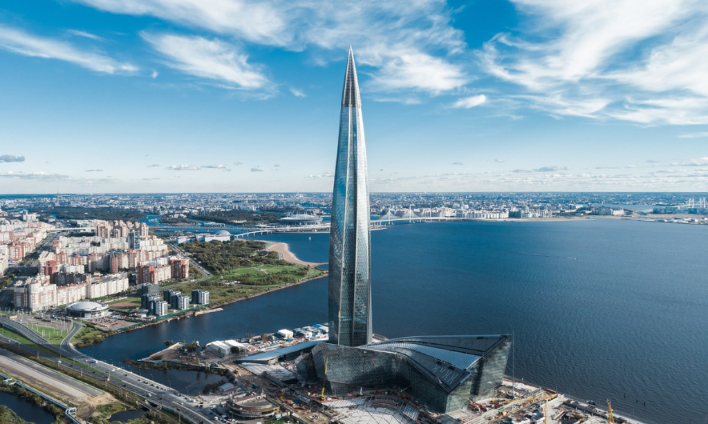 Лахта Центр в Санкт-Петербурге