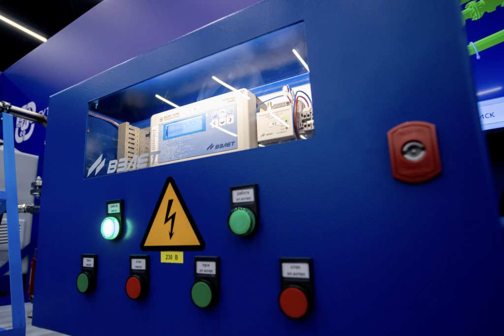 Элемент «умного» стенда для автоматизации производств с Взлет ТСРВ-044