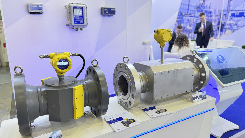 Новые ультразвуковые расходомеры Взлет для газовых сред представили на ПМГФ-2025